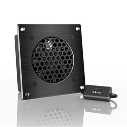 Airplate S1 Cabinet Cooler BLK 1 x 80mm fan 736LPM @17dbA AC Infinity