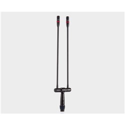 12" dual g'neck 3-pin XLR, LED