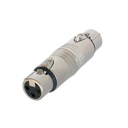 XLR FEMALE TO XLR FEMALE ADAPTOR