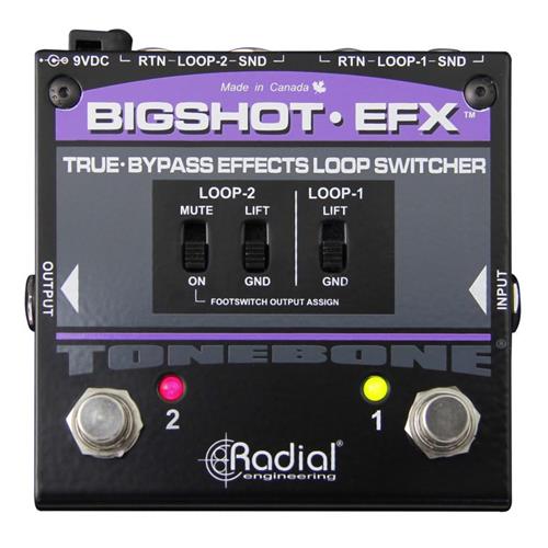 Radial Bigshot EFX - True Bypass Effects Loop Switcher