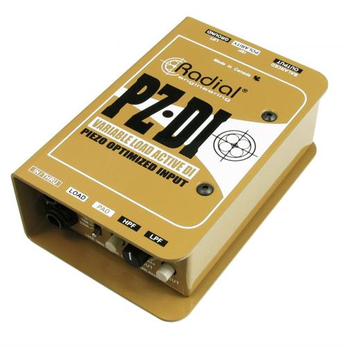 Radial PZ-DI - Active DI for piezo and acoustic