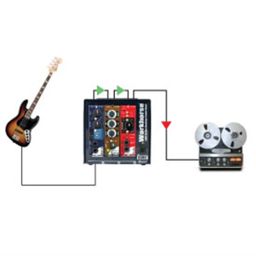 Radial Q3 500 - Induction coil EQ w/ 3 preset bands, intensity shift, and gain makeup 