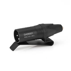 DPA Adapter: MicroDot to 3-pin XLR with Belt Clip