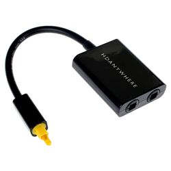 1:2 optical splitter for MHUB AUDIO HDANYWHERE