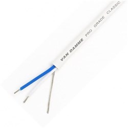 Pro Grade Classic XKE 1 pair install cable, White 100m