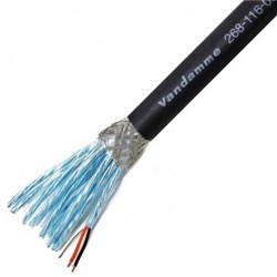 Tour Grade Black Series 16 pair multicore 100m roll