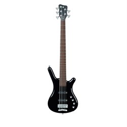 Warwick RockBass Corvette Basic 5-String Solid Black High Polish