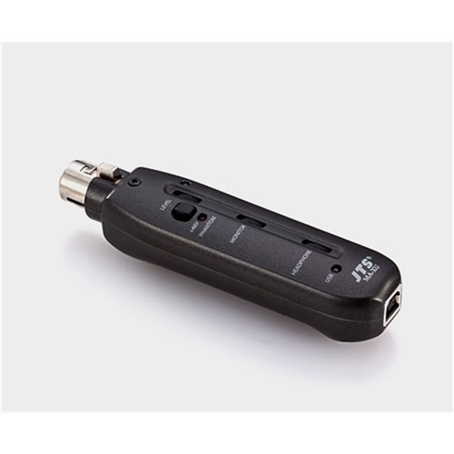 MAXU XLR to USB adaptor 48V phantom power 3.5mm audio output
