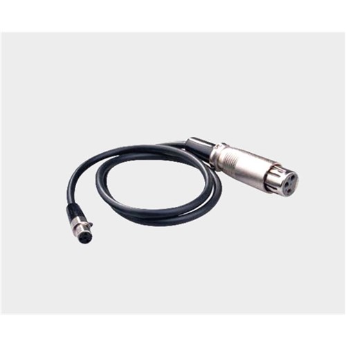 MX2X50 4-pin mini XLR to 3-pin Female XLR for PS500 to belt pack TX 50cm